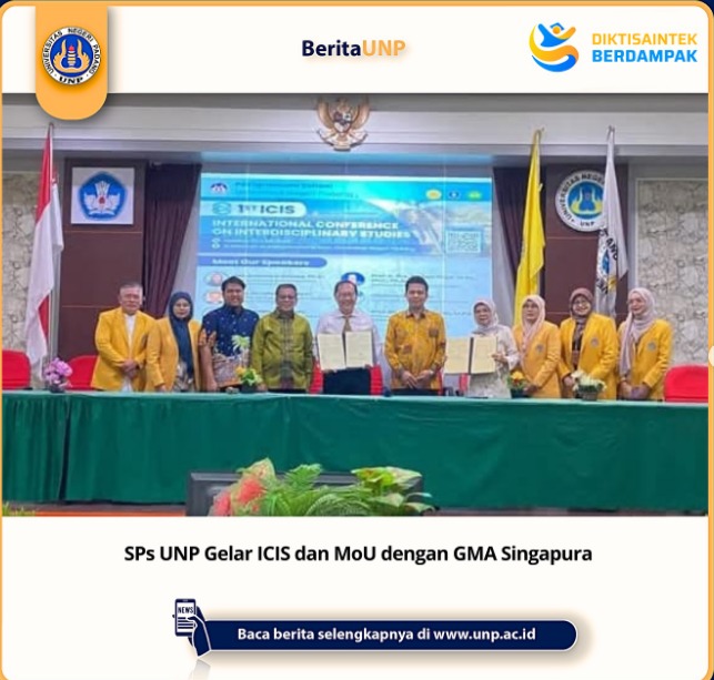 MoU antara Universitas Negeri Padang (Pascasarjana) dengan GMA Singapura