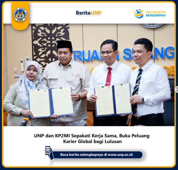 PKS  antara Universitas Negeri Padang dengan Kementerian Pelindungan Pekerja Migran Indonesia (KP2MI)