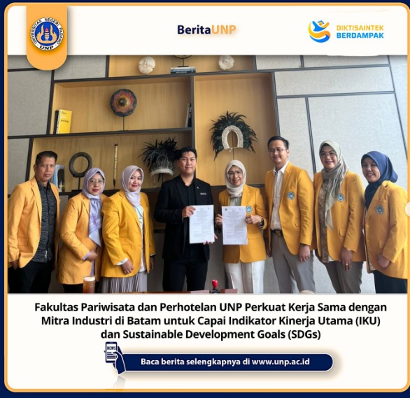 PKS  antara  FPP Universitas Negeri Padang dengan Mitra Industri di Batam
